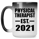 Physical Therapist Established EST. 2021 - 15oz Color Changing Mug