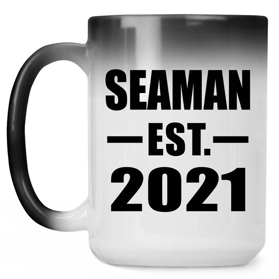 Seaman Established EST. 2021 - 15oz Color Changing Mug