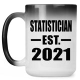 Statistician Established EST. 2021 - 15oz Color Changing Mug