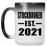 Stockbroker Established EST. 2021 - 15oz Color Changing Mug