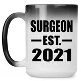 Surgeon Established EST. 2021 - 15oz Color Changing Mug