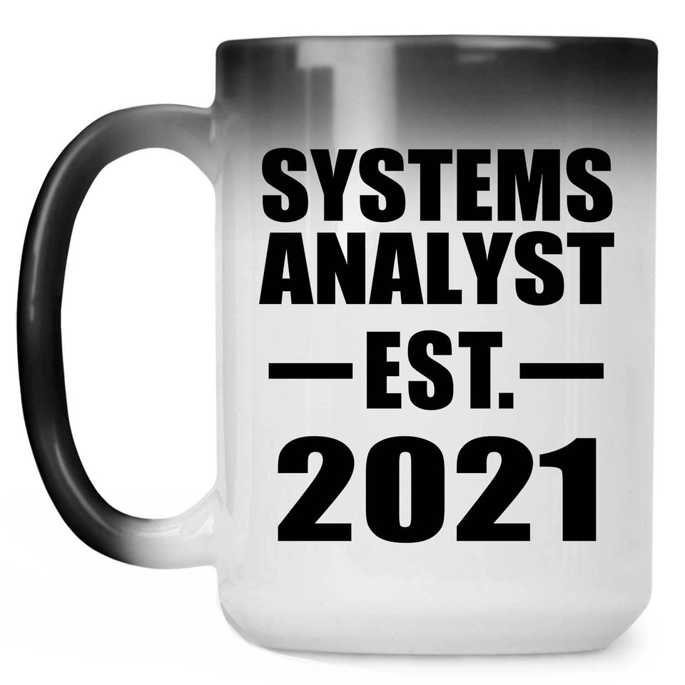 Systems Analyst Established EST. 2021 - 15oz Color Changing Mug