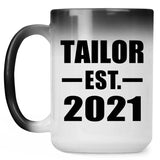 Tailor Established EST. 2021 - 15oz Color Changing Mug