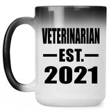 Veterinarian Established EST. 2021 - 15oz Color Changing Mug