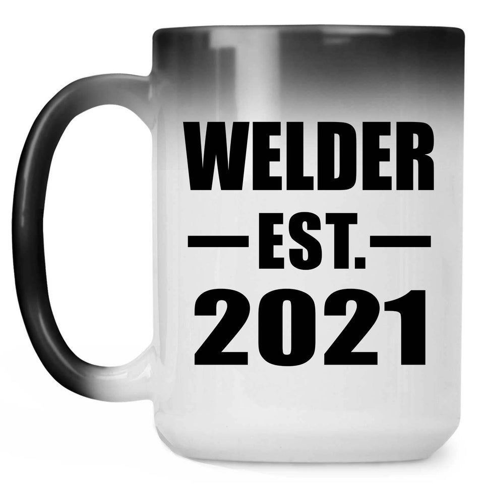 Welder Established EST. 2021 - 15oz Color Changing Mug
