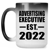 Advertising Executive Established EST. 2022 - 15oz Color Changing Mug
