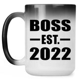 Boss Established EST. 2022 - 15oz Color Changing Mug