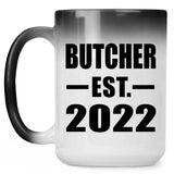 Butcher Established EST. 2022 - 15oz Color Changing Mug