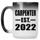 Carpenter Established EST. 2022 - 15oz Color Changing Mug
