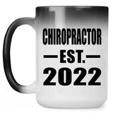Chiropractor Established EST. 2022 - 15oz Color Changing Mug