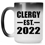 Clergy Established EST. 2022 - 15oz Color Changing Mug