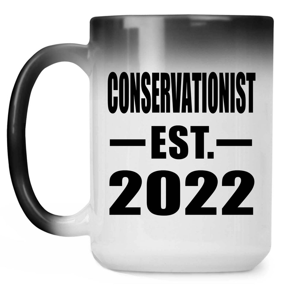 Conservationist Established EST. 2022 - 15oz Color Changing Mug