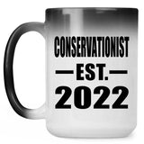 Conservationist Established EST. 2022 - 15oz Color Changing Mug