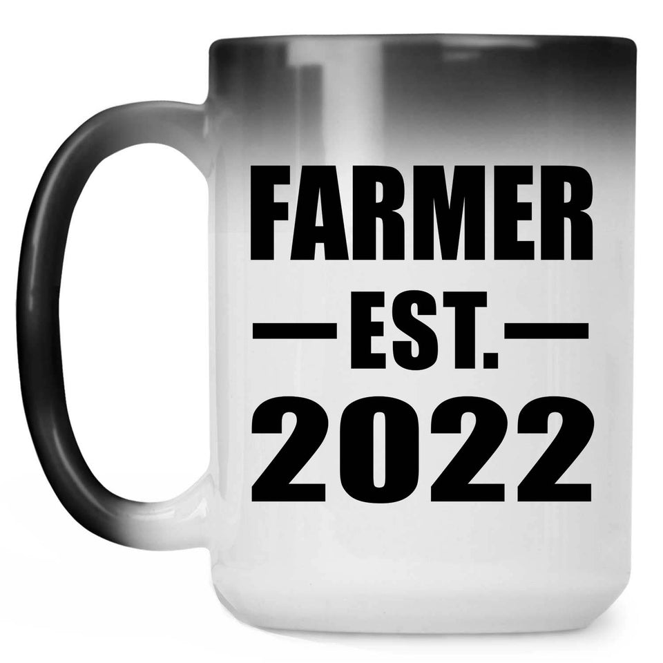Farmer Established EST. 2022 - 15oz Color Changing Mug
