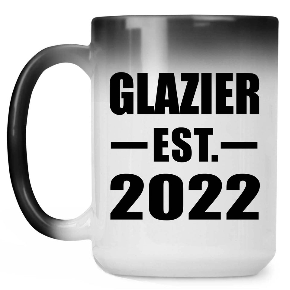 Glazier Established EST. 2022 - 15oz Color Changing Mug