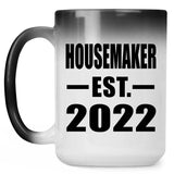 Housemaker Established EST. 2022 - 15oz Color Changing Mug