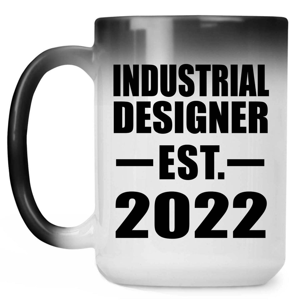 Industrial Designer Established EST. 2022 - 15oz Color Changing Mug