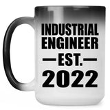 Industrial Engineer Established EST. 2022 - 15oz Color Changing Mug