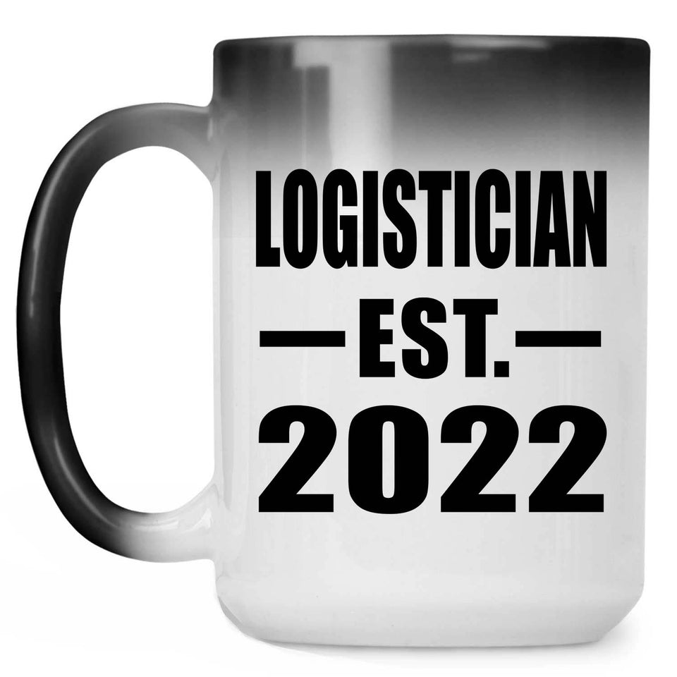 Logistician Established EST. 2022 - 15oz Color Changing Mug