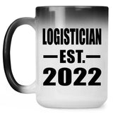 Logistician Established EST. 2022 - 15oz Color Changing Mug