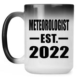 Meteorologist Established EST. 2022 - 15oz Color Changing Mug