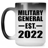 Military General Established EST. 2022 - 15oz Color Changing Mug