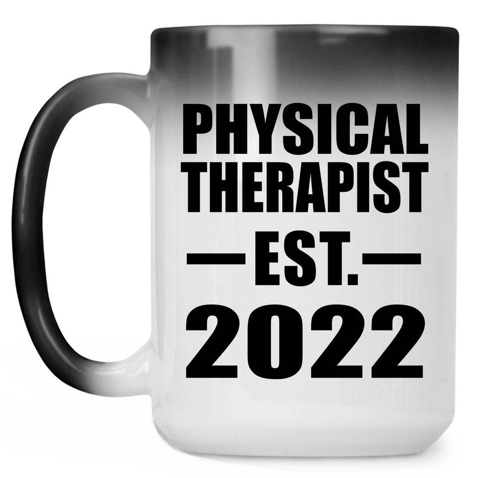 Physical Therapist Established EST. 2022 - 15oz Color Changing Mug