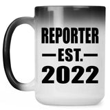 Reporter Established EST. 2022 - 15oz Color Changing Mug
