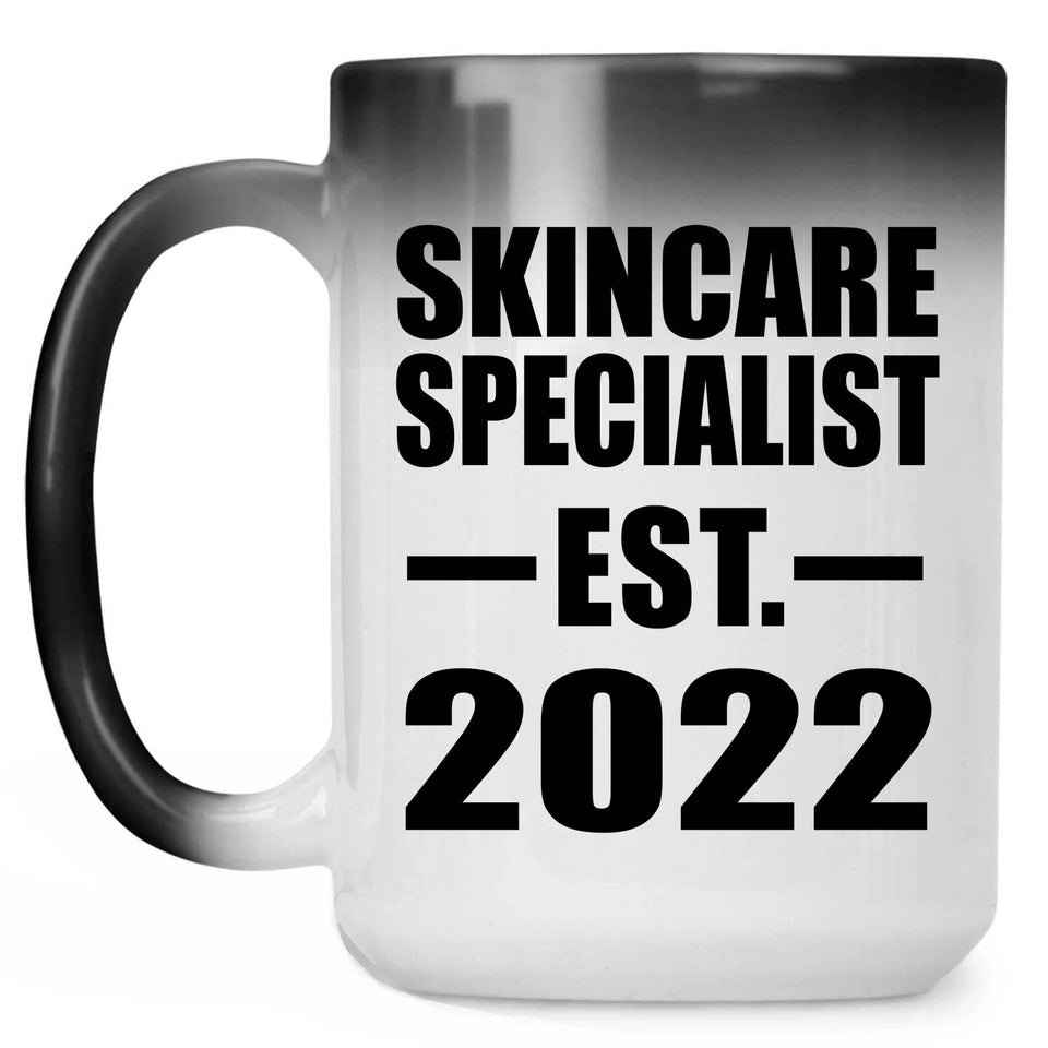 Skincare Specialist Established EST. 2022 - 15oz Color Changing Mug