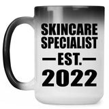 Skincare Specialist Established EST. 2022 - 15oz Color Changing Mug
