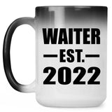 Waiter Established EST. 2022 - 15oz Color Changing Mug