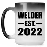 Welder Established EST. 2022 - 15oz Color Changing Mug