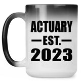 Actuary Established EST. 2023 - 15oz Color Changing Mug