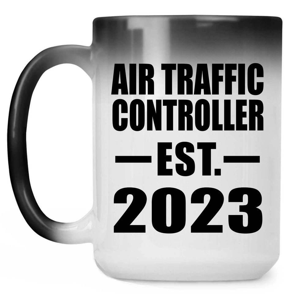 Air Traffic Controller Established EST. 2023 - 15oz Color Changing Mug