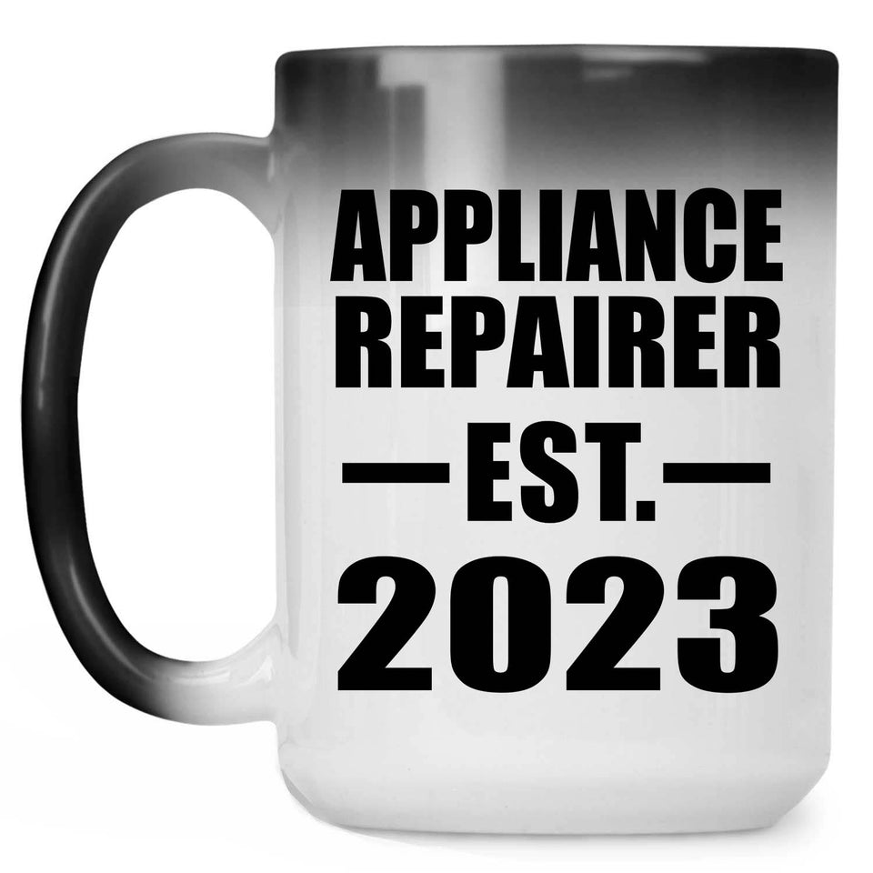 Appliance Repairer Established EST. 2023 - 15oz Color Changing Mug