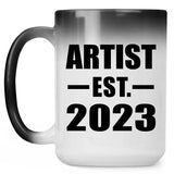 Artist Established EST. 2023 - 15oz Color Changing Mug