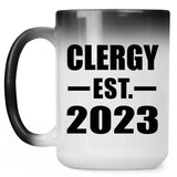 Clergy Established EST. 2023 - 15oz Color Changing Mug