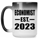 Economist Established EST. 2023 - 15oz Color Changing Mug