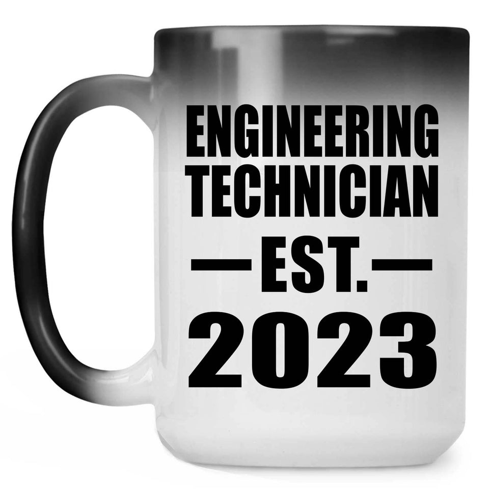 Engineering Technician Established EST. 2023 - 15oz Color Changing Mug