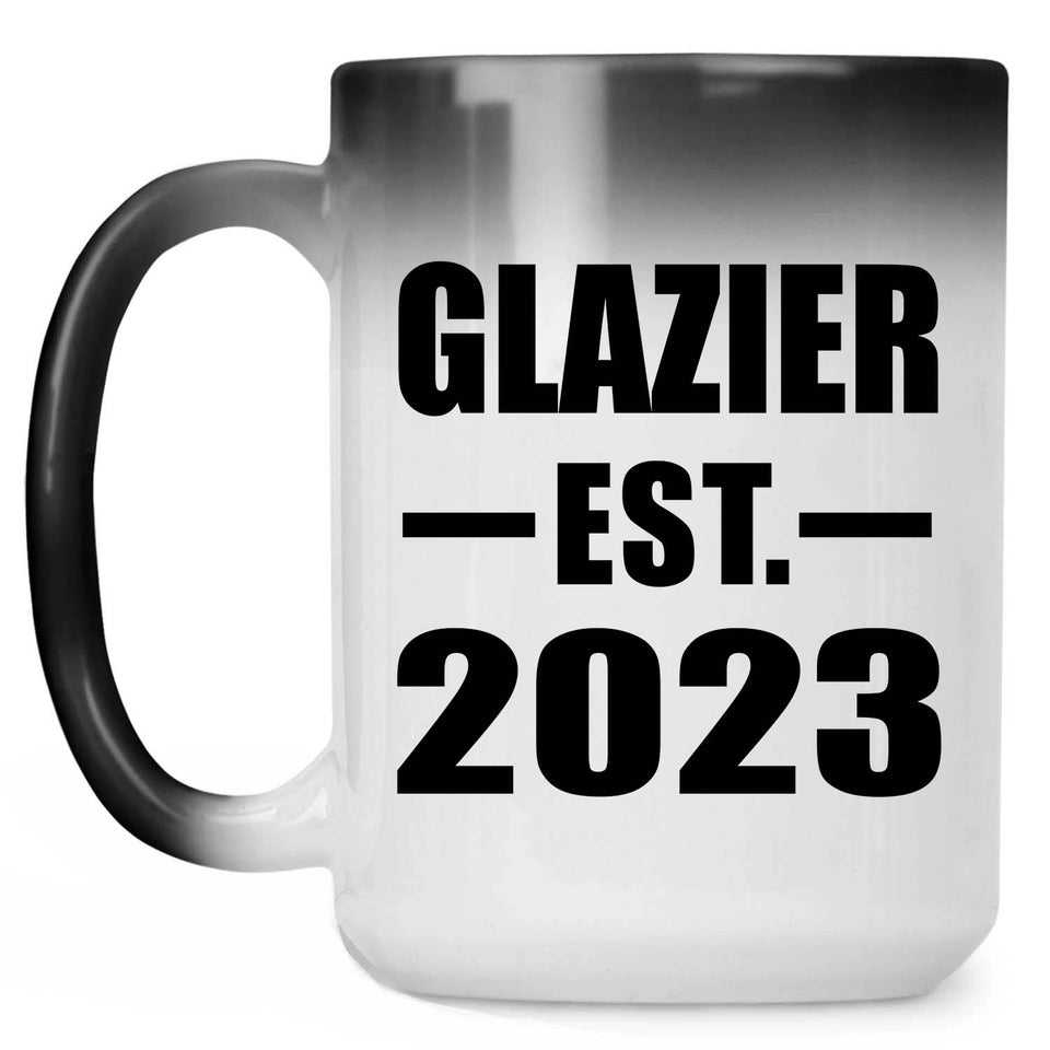 Glazier Established EST. 2023 - 15oz Color Changing Mug