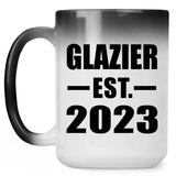 Glazier Established EST. 2023 - 15oz Color Changing Mug