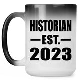 Historian Established EST. 2023 - 15oz Color Changing Mug