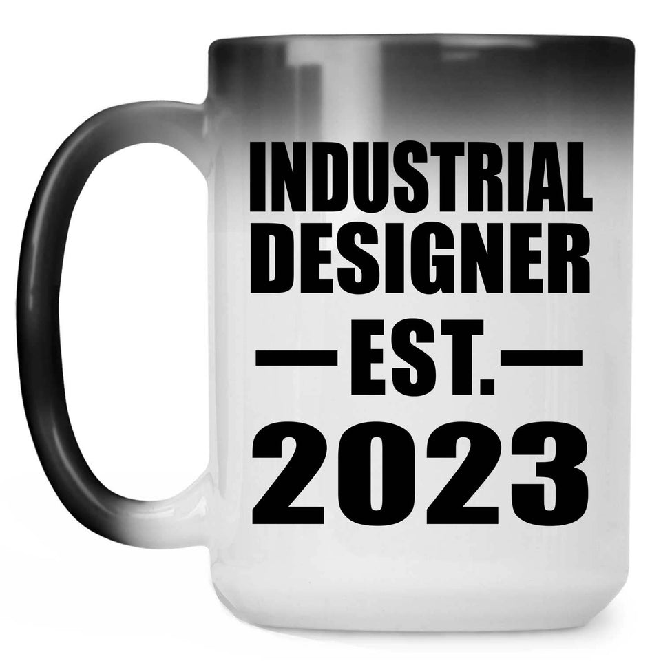 Industrial Designer Established EST. 2023 - 15oz Color Changing Mug