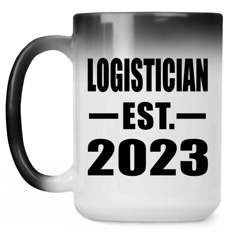 Logistician Established EST. 2023 - 15oz Color Changing Mug