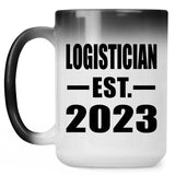 Logistician Established EST. 2023 - 15oz Color Changing Mug