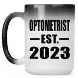 Optometrist Established EST. 2023 - 15oz Color Changing Mug