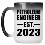 Petroleum Engineer Established EST. 2023 - 15oz Color Changing Mug