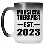Physical Therapist Established EST. 2023 - 15oz Color Changing Mug