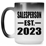 Salesperson Established EST. 2023 - 15oz Color Changing Mug