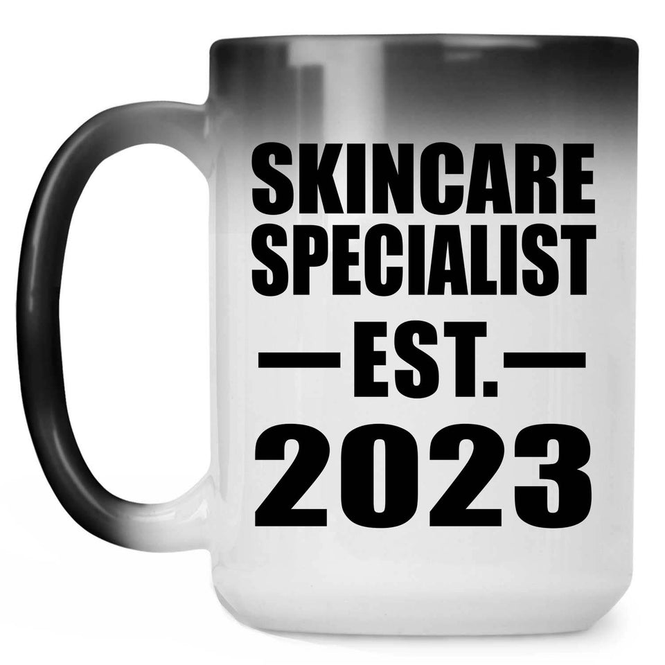 Skincare Specialist Established EST. 2023 - 15oz Color Changing Mug
